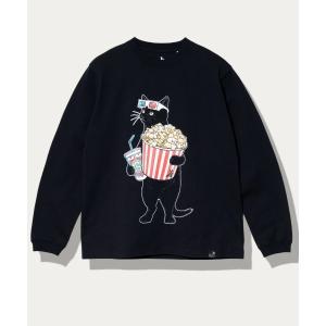 tシャツ USA/C シネマ猫 ロングスリーブ TEE メンズ レディース