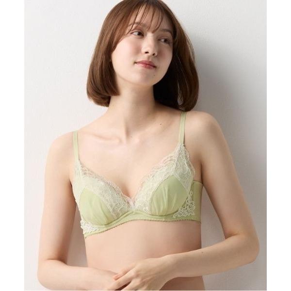 ブラジャー チャーミングラマー スリムライン DeepV ブラジャー ヴィンテージクロス「C，Dサイ...