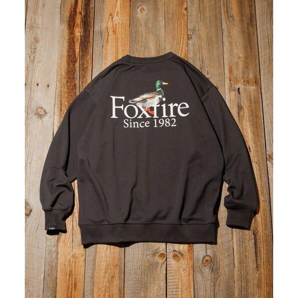 「Foxfire」 スウェットカットソー MEDIUM チャコールグレー メンズ