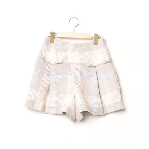 「BLUE LABEL CRESTBRIDGE」 ショートパンツ 36 ベージュ レディース