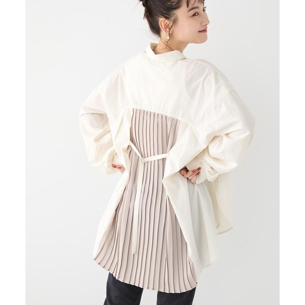 「AMERICAN HOLIC」 長袖シャツ M アイボリー レディース