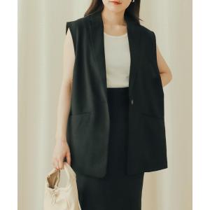 「SENSE OF PLACE by URBAN RESEARCH」 ベスト ONE ブラック レディース