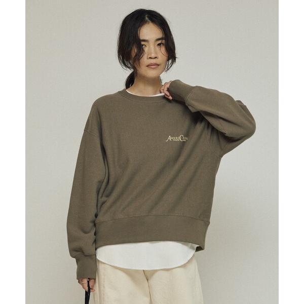 「AMERICANA」 長袖カットソー FREE ブラウン レディース