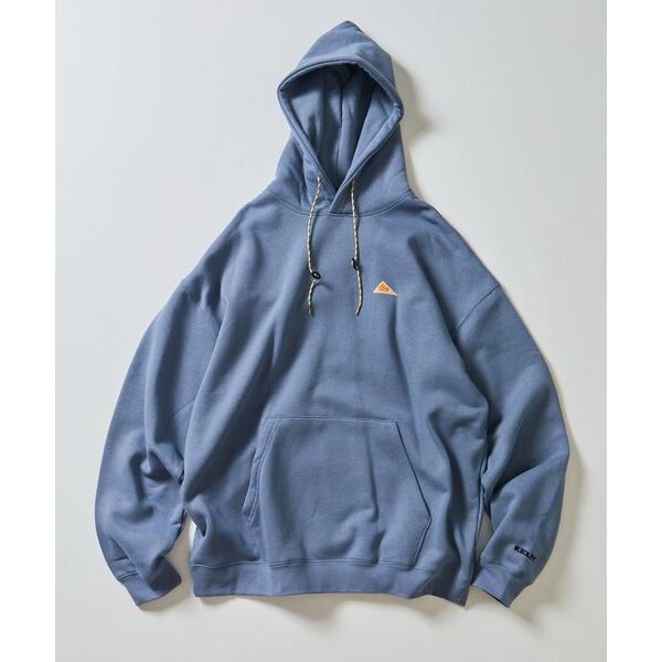 「FREAK'S STORE」 プルオーバーパーカー X-LARGE グレイッシュブルー メンズ