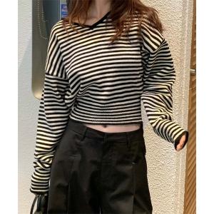 「titivate」 長袖ニット M ホワイト系その他 レディース