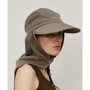 キャップ 帽子 「UVカット」ロゴシシュウシェードCAP レディース