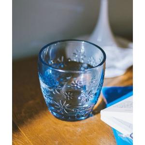 タンブラー ルペタルエンボスグラス