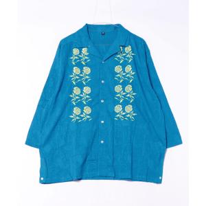 シャツ 「チャイハネ」ペティナ刺繍MEN'Sシャツ メンズ レディース