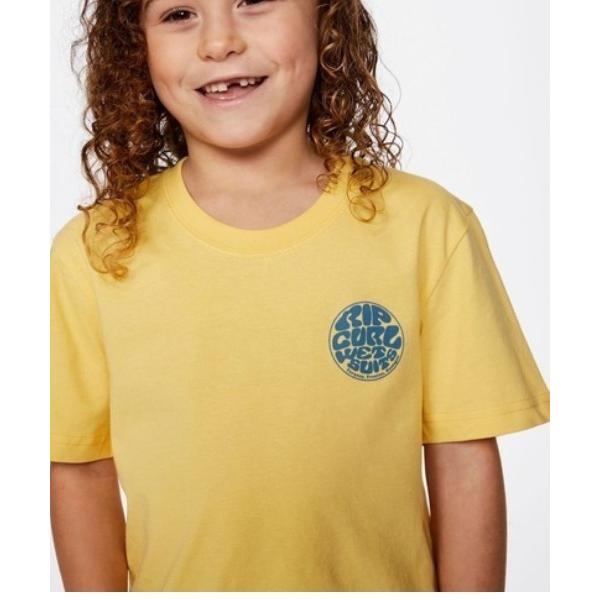 tシャツ 「RIPCURL（リップカール）」WETSUIT ICON TEE -BOY/キッズ　バッ...