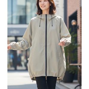 ブルゾン ジャンバー 「OP:オーピー」レディース　テフロン加工　撥水ジャケット　ドローコード付き　ナイロンパーカー レディース