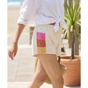 スウェットパンツ ジャージ 「RIPCURL（リップカール）」レディース  スウェット　ショートパンツ/ウエストゴムボトムス レディース