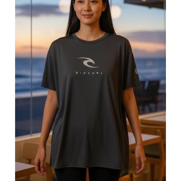 ラッシュガード 「RIPCURL/リップカール」ラッシュガード　水陸両用　UPF50＋半　袖サーフT...