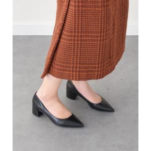 「CARRANO」 パンプス 36 ブラック レディース