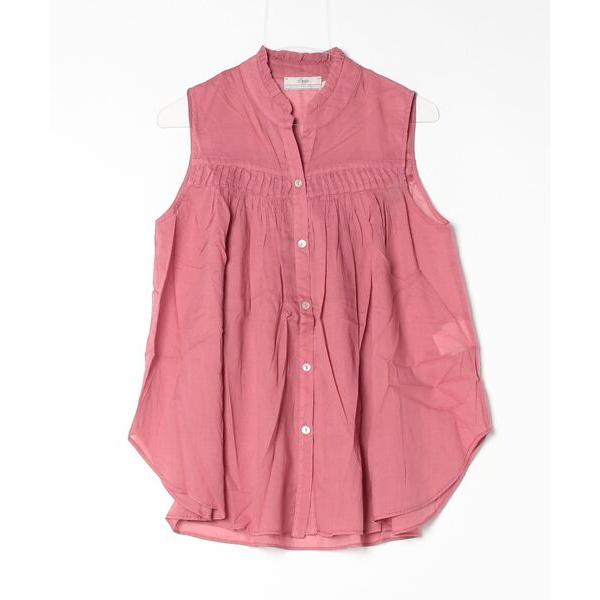 「Demi-Luxe BEAMS」 ノースリーブシャツ SMALL レッド系その他 レディース