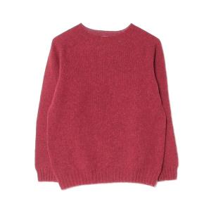 「Harley of Scotland」 長袖ニット 40 レッド レディース