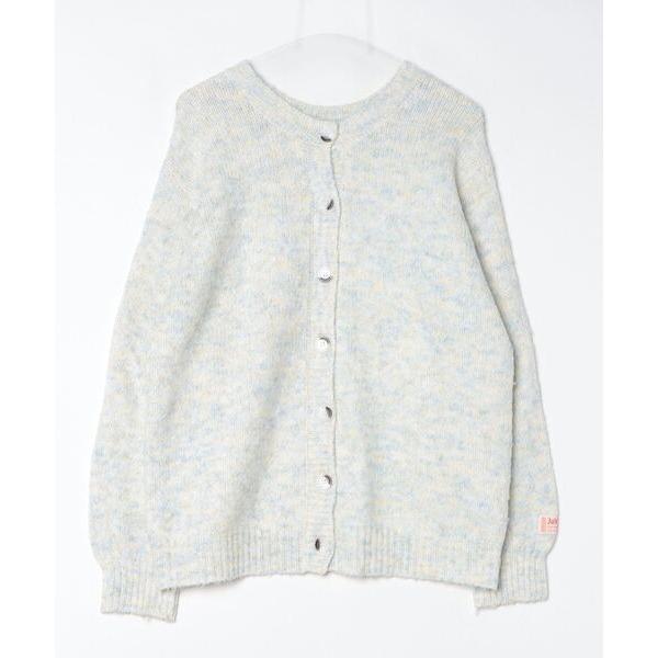 「Java」 ニットカーディガン MEDIUM オフホワイト レディース