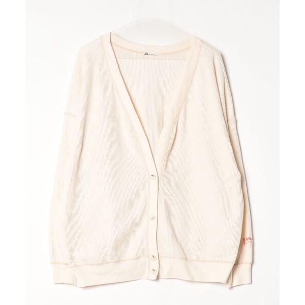 「Java」 カーディガン LARGE アイボリー レディース