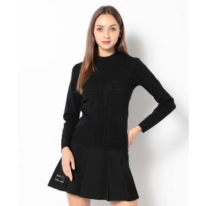 「MARK & LONA」 長袖ニット 38 ブラック レディース