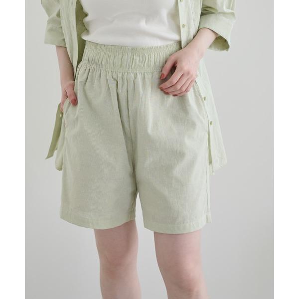 「Crisp」 ショートパンツ FREE グリーン レディース