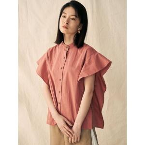 「COTORICA」 半袖ブラウス FREE バーガンディー レディース
