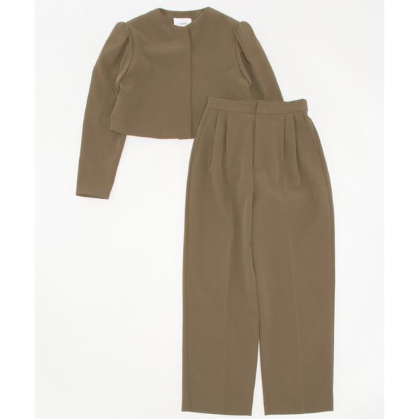 「Ameri」 パンツスーツ SMALL ブラウン レディース
