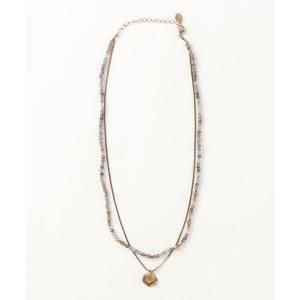 「CHAN LUU」 ネックレス - グレー レディース