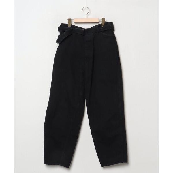 「COMOLI」 デニムパンツ 3 ブラック レディース