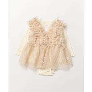 ベビー服 ロンパース チュールベストカバーオールセットの買取情報