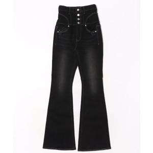 ジーンズ デニム デニムパンツ SUPER H/W FLARE PAGGINGS レディース