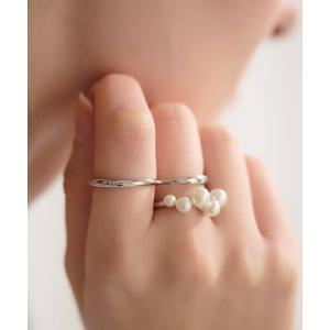 指輪 リング エシェルパールWフィンガーリング レディース
