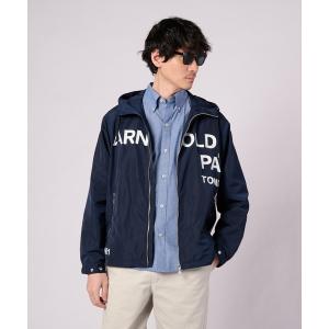 パーカー 花粉ガード ロゴグラフィック フードパーカー メンズ