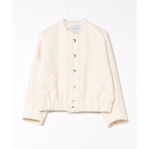 ブルゾン アウター TWEED BLOUSON レディース
