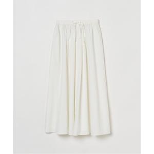 ロング スカート DRAWSTRING GATHERED SKIRT