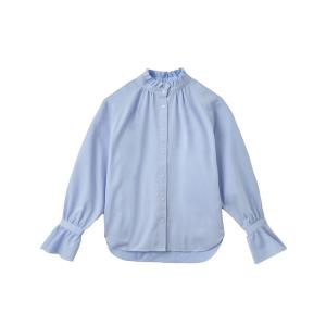 ブラウス シャツ フリルブラウス レディース