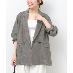 ジャケット テーラードジャケット 「26SS新作/吸水速乾/手洗い可」ドライスラブ テーラードジャケット レディース