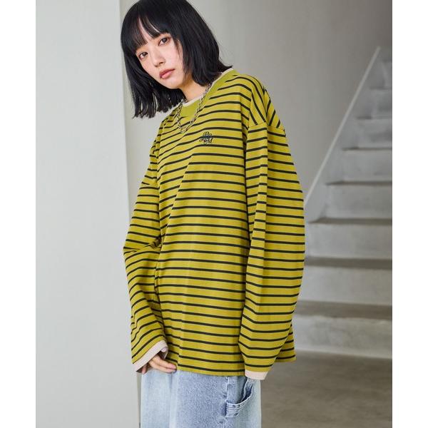 tシャツ 「UNISEX」レイヤードルーズロンＴ SS レディース メンズ