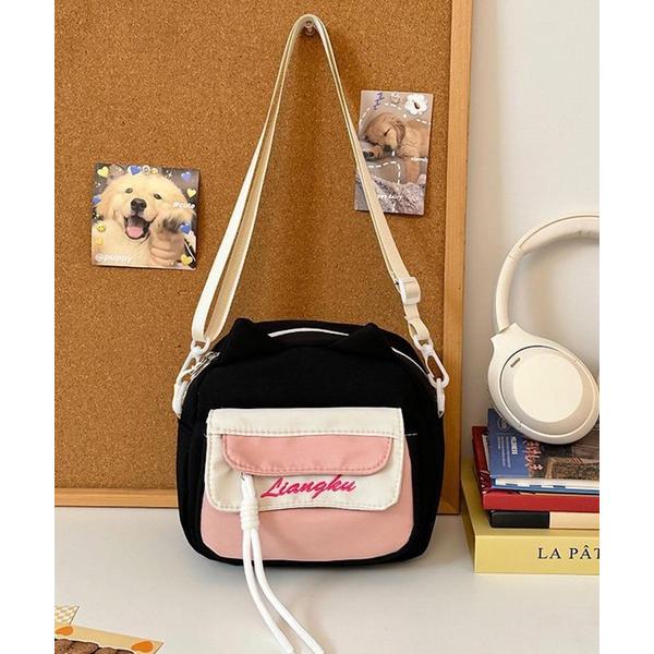 ショルダー ショルダーバッグ lulunoix/ねこみみショルダーバッグ N15468 キッズ 子供...