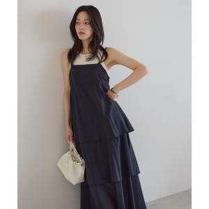 ワンピース 夏 「India Fabric」ティアードキャミワンピ