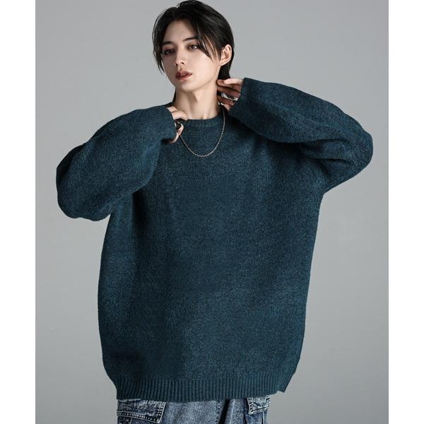 「ADRER」 長袖ニット X-SMALL ブルー メンズ