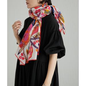 「INOUI TOOSH」 ストール FREE オレンジ レディース