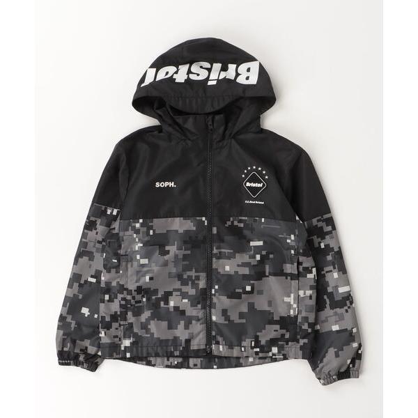 「F.C.R.B.」 「KIDS」カモフラージュブルゾン 130 ブラック キッズ