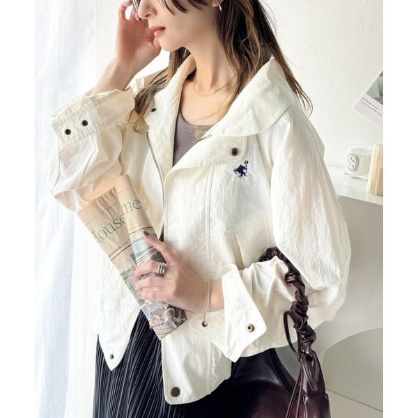 「Java」 ブルゾン SMALL オフホワイト レディース