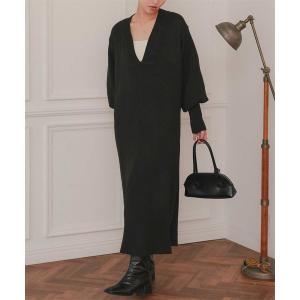 「titivate」 ニットワンピース S ブラ...の商品画像