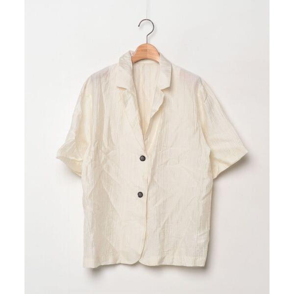 「Bonjour Sagan」 テーラードジャケット FREE アイボリー レディース