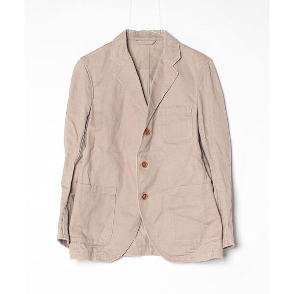 「FREEMANS SPORTING CLUB」 テーラードジャケット 1 ベージュ メンズ