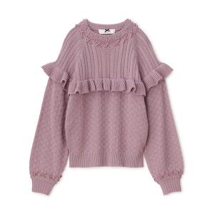 「SUPREME.LA.LA.」 長袖ニット MEDIUM パープル レディース