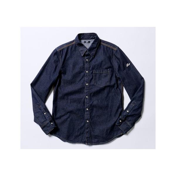 「TMT」 長袖シャツ X-LARGE ネイビー メンズ