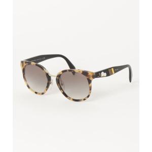 「PRADA」 サングラス - イエロー レディース