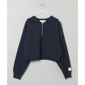 「niko and...」 スウェットカットソー LARGE ネイビー レディース