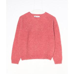 「Harley of Scotland」 長袖ニット 36 ピンク レディース